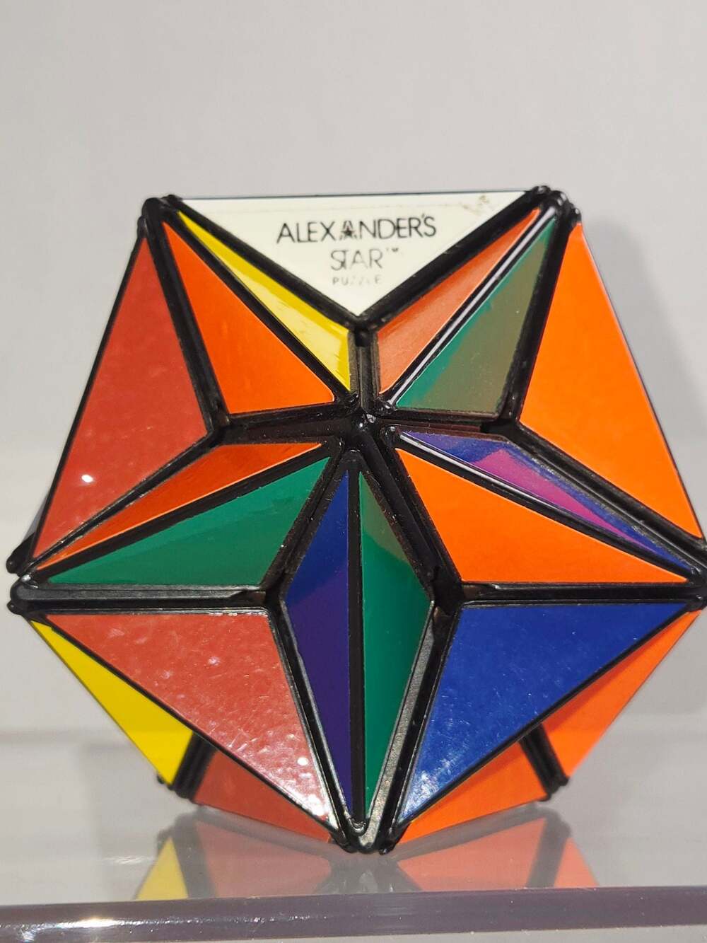 Vintage 1982 Alexander's Star Geometric Puzzle Toy by I.T.C.